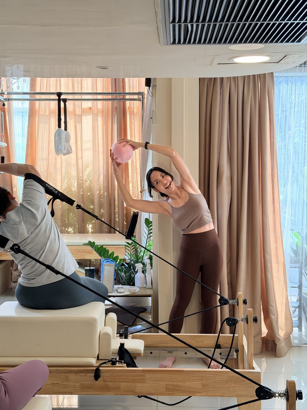 โพสต์บนอินสตาแกรมของ Reg reg Pilates
